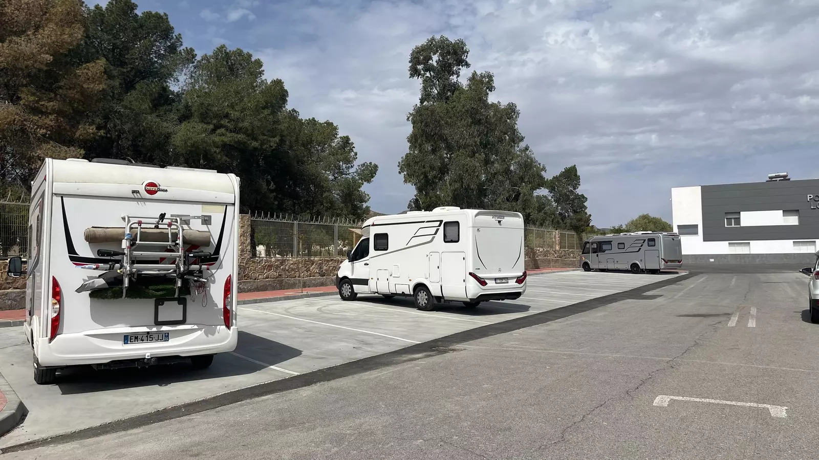 Área autocaravanas Cuevas de Almanzora